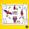 Free Science Life Cycle of a Bat Adaptive Book & Worksheet for Special Education
