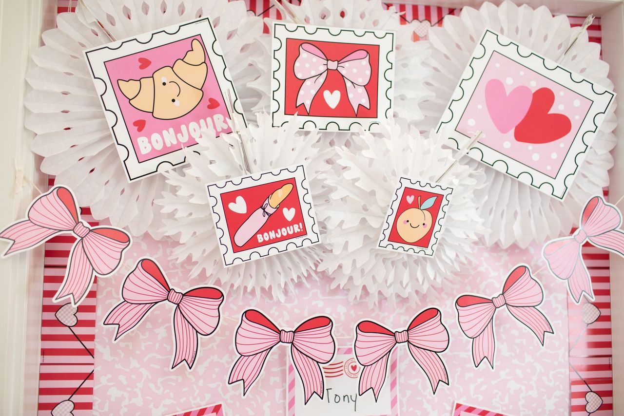 Printable Valentines Bows Cutouts | Special Edition: Valentine's Day