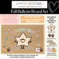 Load image into Gallery viewer, Welcome Fall Bulletin Board Set | A Year In Pastel
