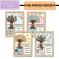 Load image into Gallery viewer, No Prep No Cut Classroom Decor Bundle | A Year In Pastel
