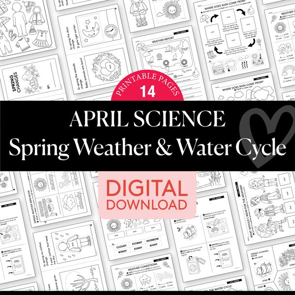 Printable April Science
