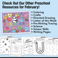 Load image into Gallery viewer, Printable Preschool February Daily Math
