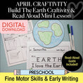 Load image into Gallery viewer, Printable April Build the Earth Craftivity and Read Aloud Mini Lesson

