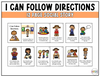 I Can Follow Directions Social Story