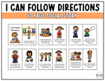 I Can Follow Directions Social Story