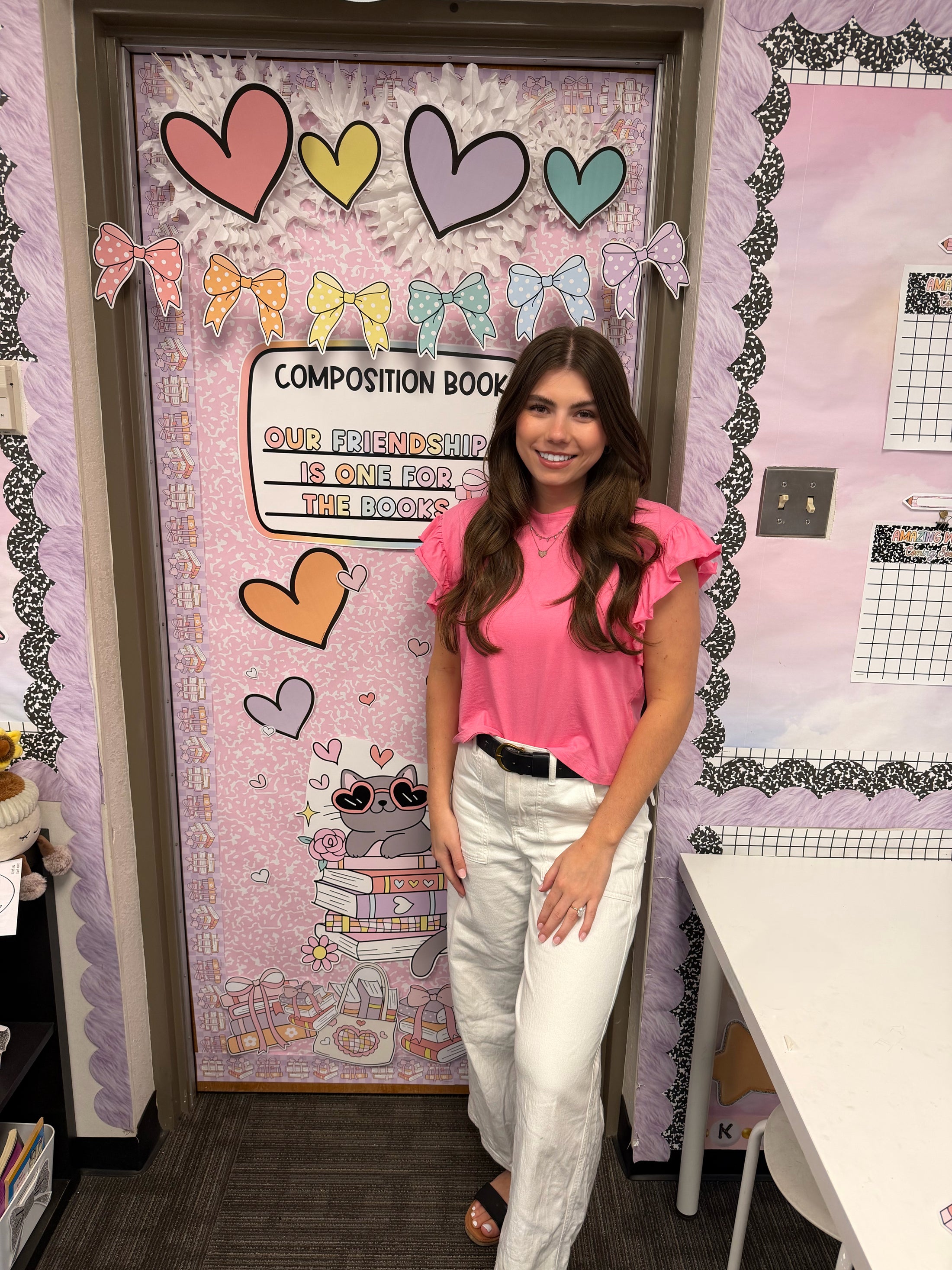 Valentine's Day Classroom Door Decor