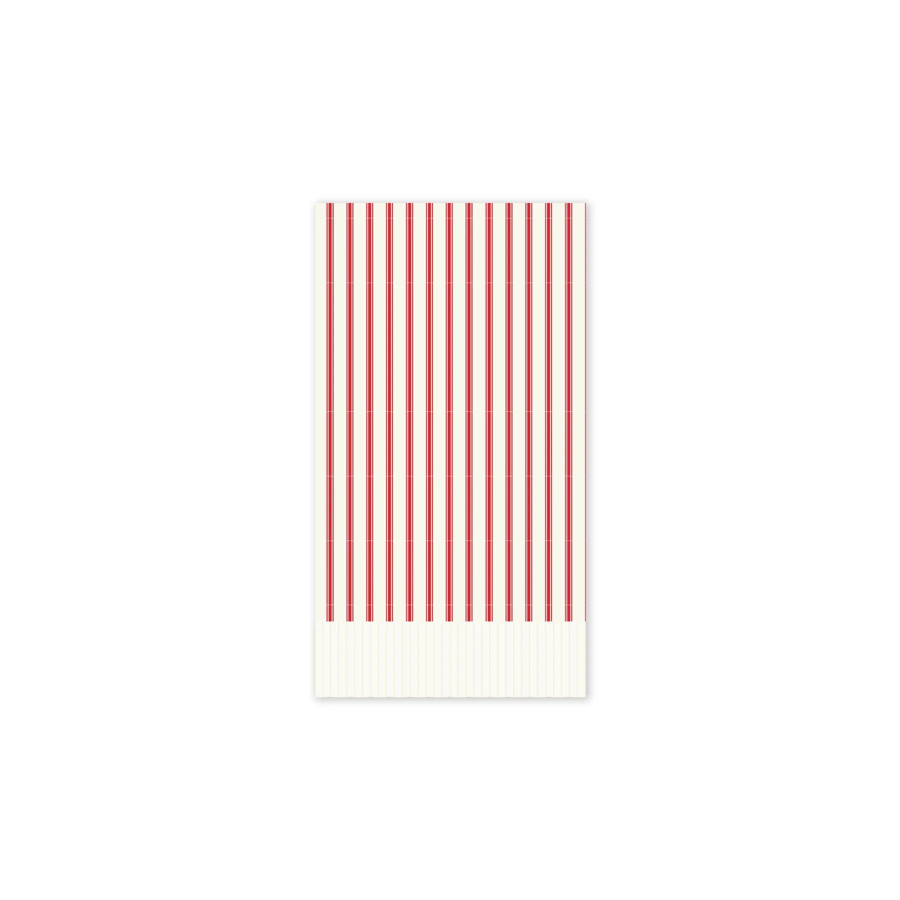 Red Striped Paper Napkin | Christmas | Paper Goods | Schoolgirl Style