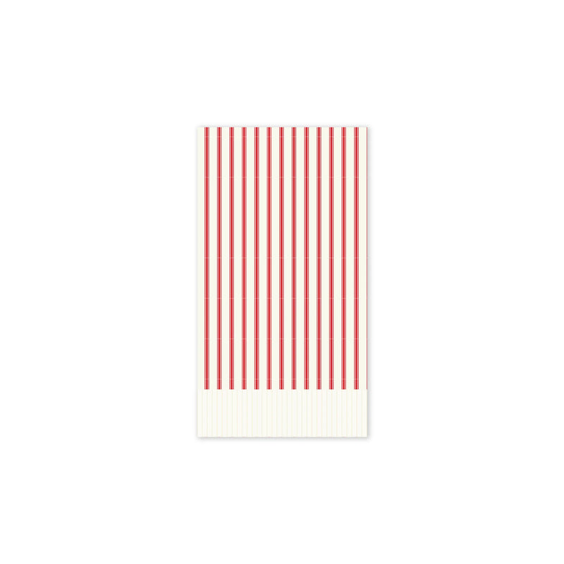 Red Striped Paper Napkin | Christmas | Paper Goods | Schoolgirl Style