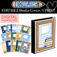 Load image into Gallery viewer, Printable Cozy Editable Binder Covers | School in Stars Hollow
