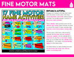 Name Activities and Crafts Mega Bundle Editable Name Tracing Practice & Writing