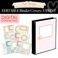 Load image into Gallery viewer, Printable Calming Editable Binder Covers | Miss Honey's Cottage Classroom
