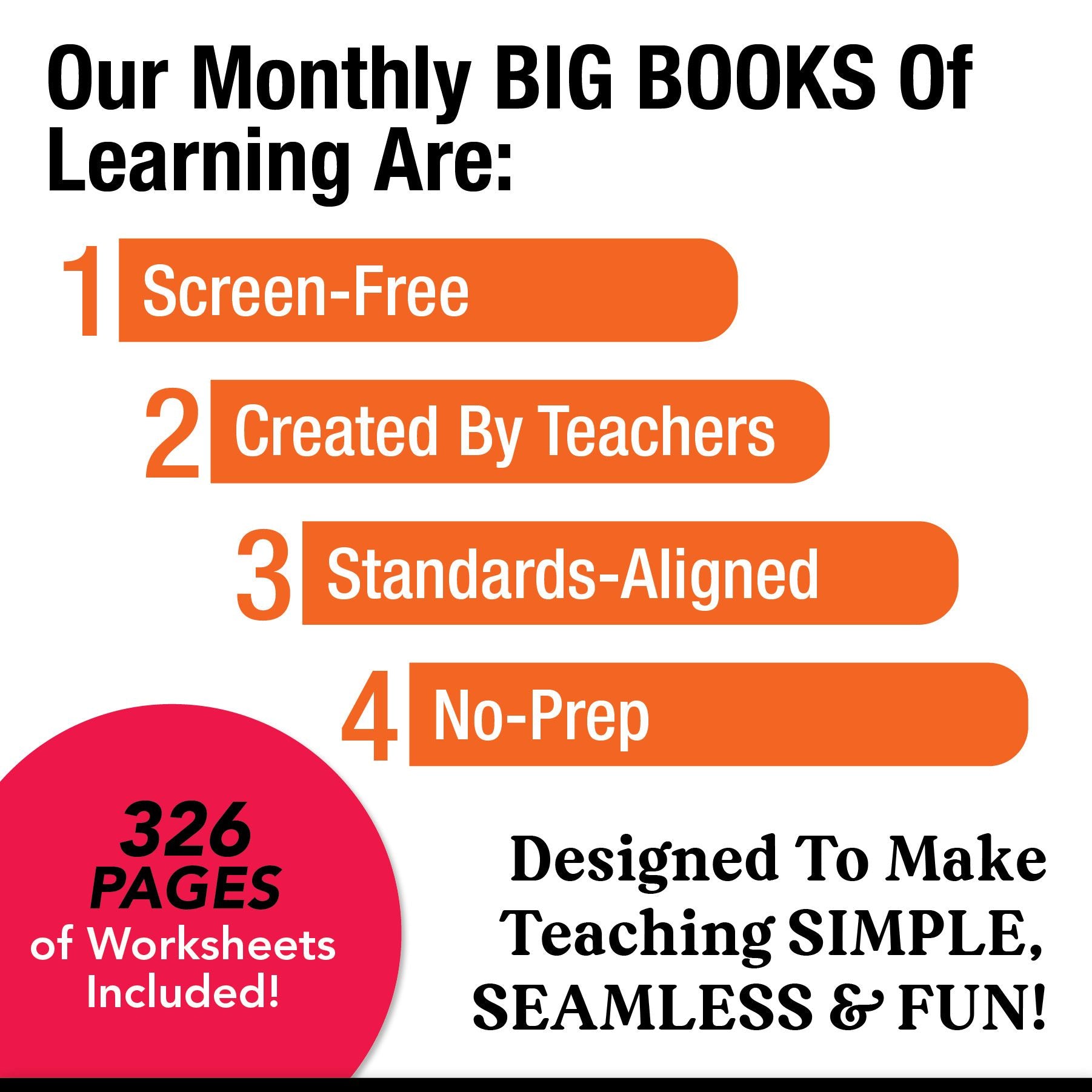 Big Book of October Kindergarten Thematic Unit Bundle