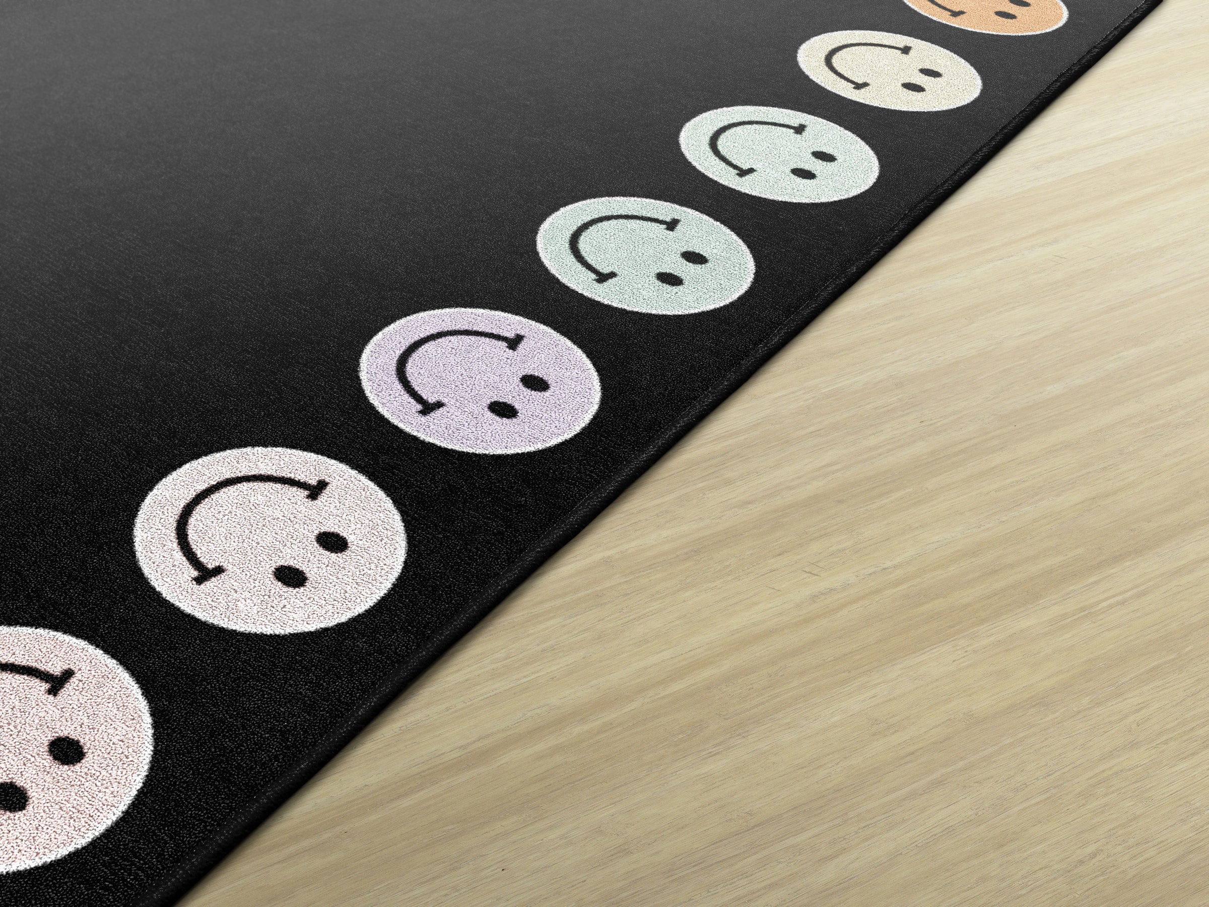 Smiley Faces All Around | Classroom Rugs | Schoolgirl Style