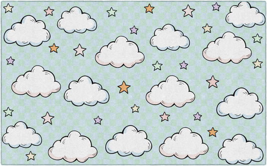 Clouds and Stars | Classroom Rugs | Schoolgirl Style