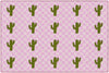 Cactus Sit Spots on Light Pink | Classroom Rugs | Schoolgirl Style