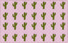 Cactus Sit Spots on Light Pink | Classroom Rugs | Schoolgirl Style