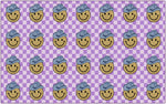 Smiley Cowboy Sit Spots on Lavender | Classroom Rugs | Schoolgirl Style