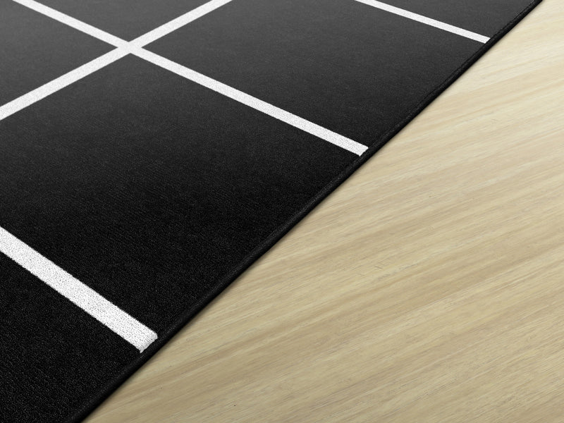 Black and White Grid | Classroom Rugs | Schoolgirl Style