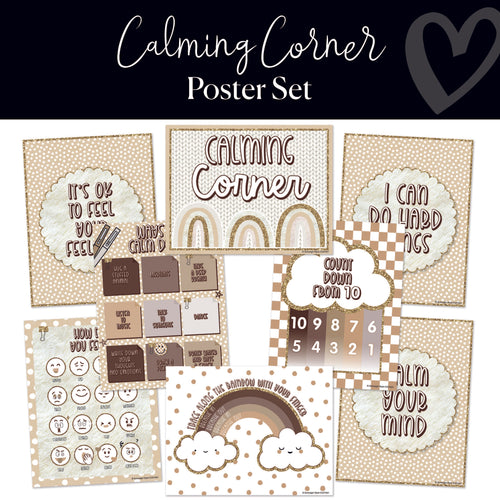 The Cozy Collection Calming Corner Poster Set 