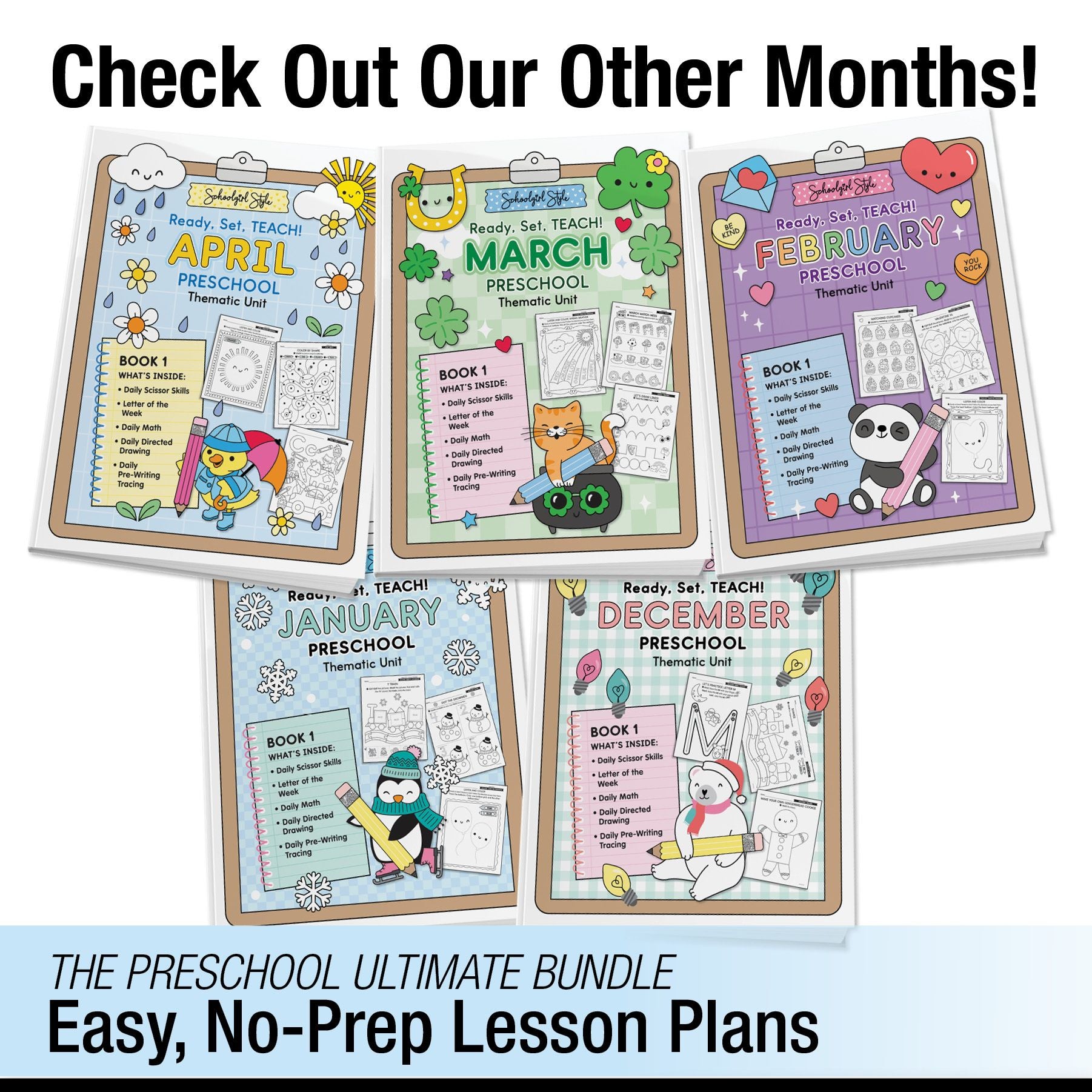Ultimate Preschool May Thematic Unit Bundle