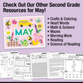 Load image into Gallery viewer, Printable Second Grade May Writing Bundle
