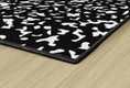 Load image into Gallery viewer, Composition Notebook Rug | Black and White Classroom Rug | Taking Notes | Schoolgirl Style
