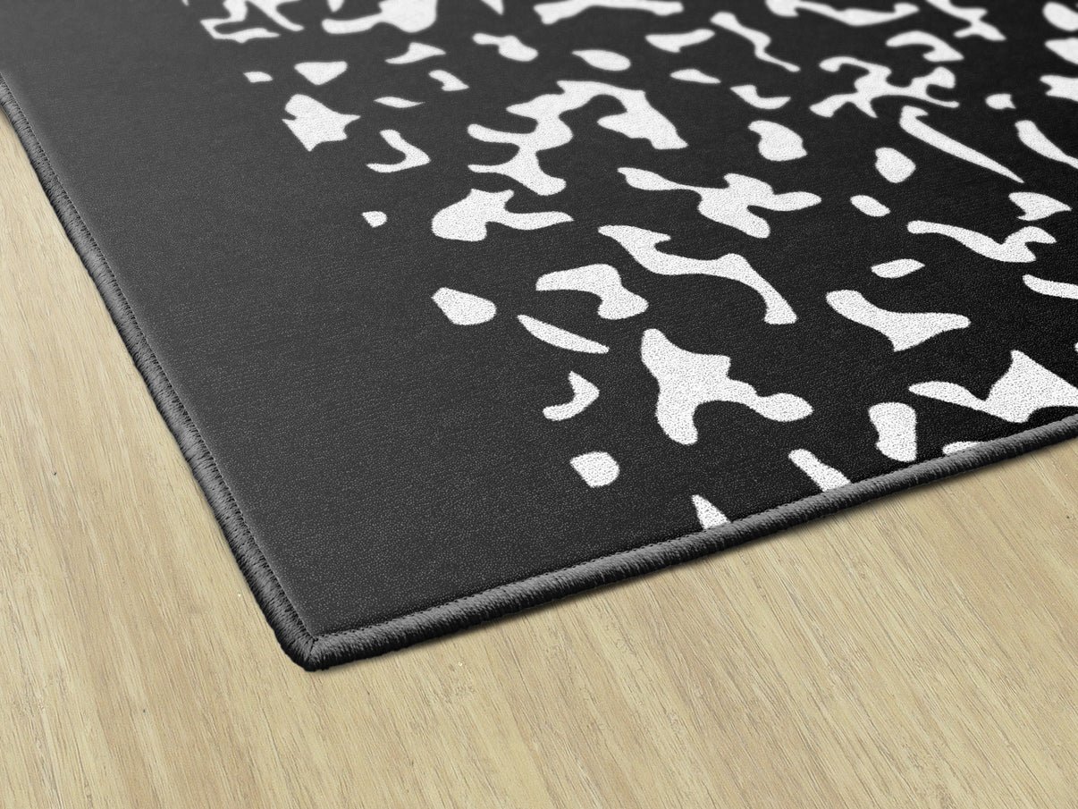 Composition Notebook With Pastel Label Classroom Rug by Schoolgirl Sty ...