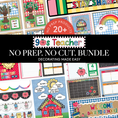 Load image into Gallery viewer, No Prep No Cut Classroom Decor Bundle | 90s Teacher
