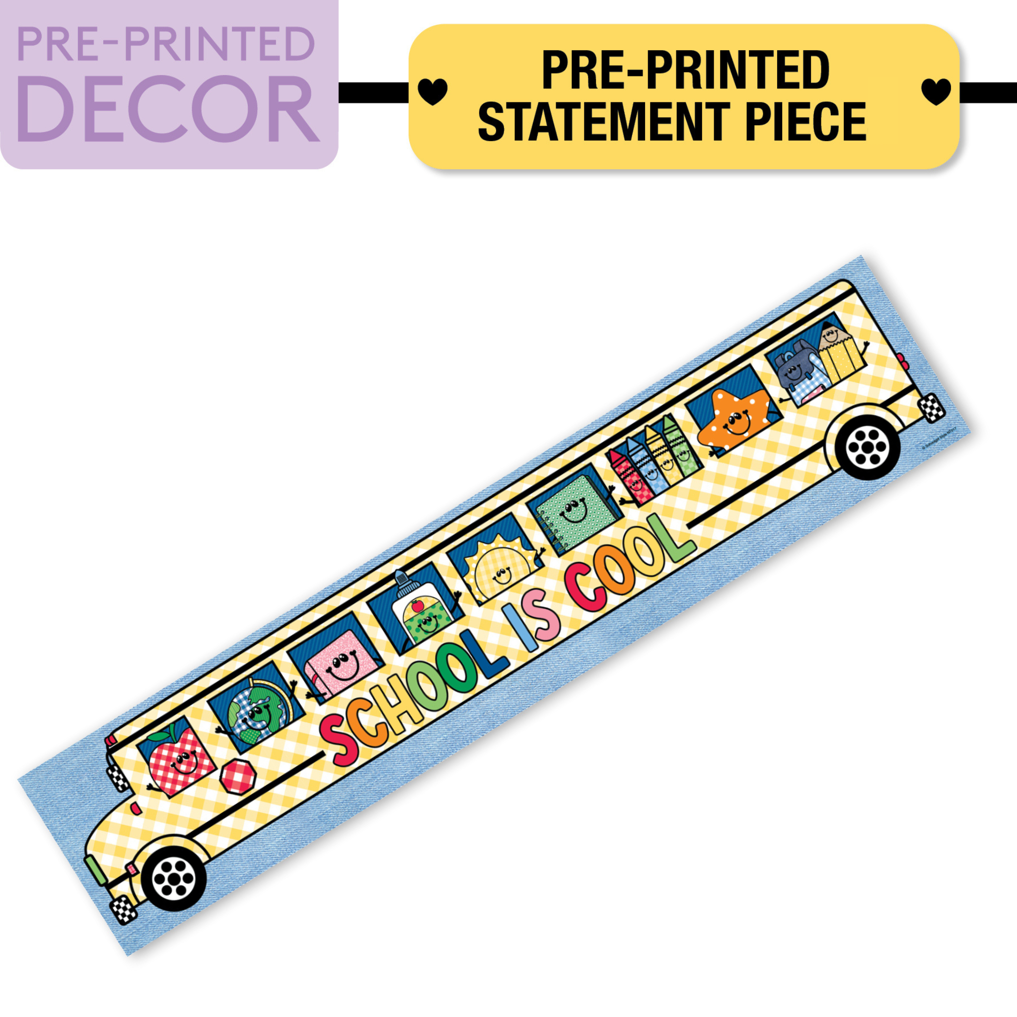 No Prep No Cut Classroom Decor Bundle | 90s Teacher