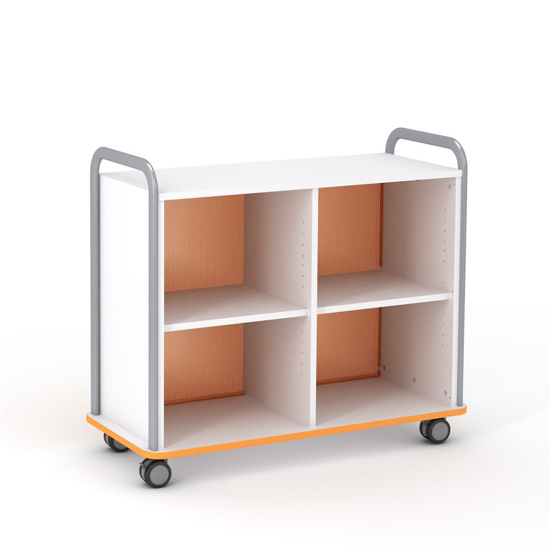 Mobile Book Shelf | A&D® CROSSFIT DASH Shelving | Schoolgirl Style