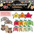 Load image into Gallery viewer, Printable Fall Toppers | 90s Teacher
