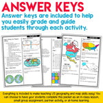 US Geography Map Skills | Maps and Globes, Continents, Oceans, Me on the Map