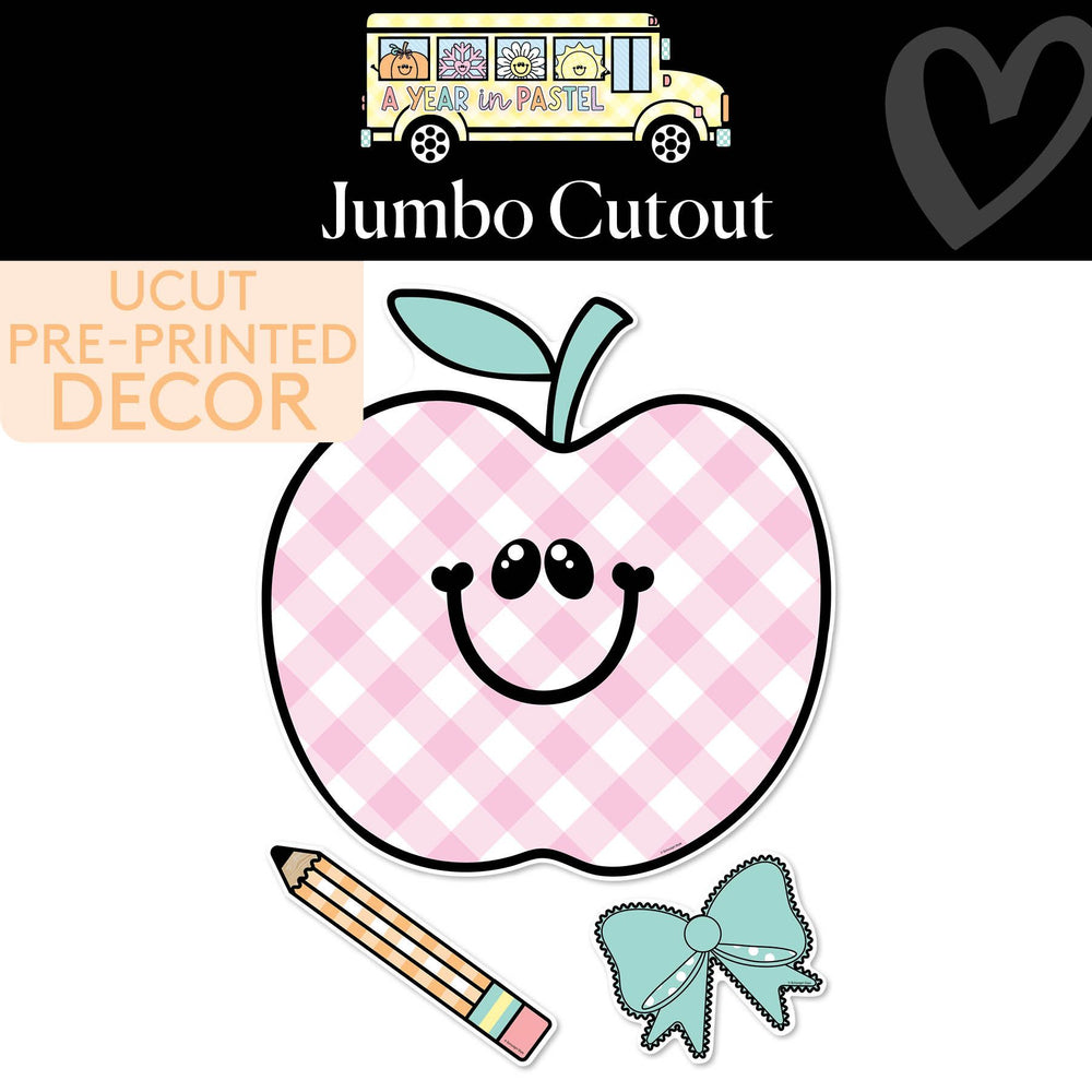 Apple Jumbo Cutout | A Year In Pastel
