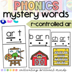 AR Mystery Words | Literacy Center | Self-Checking | Science of Reading