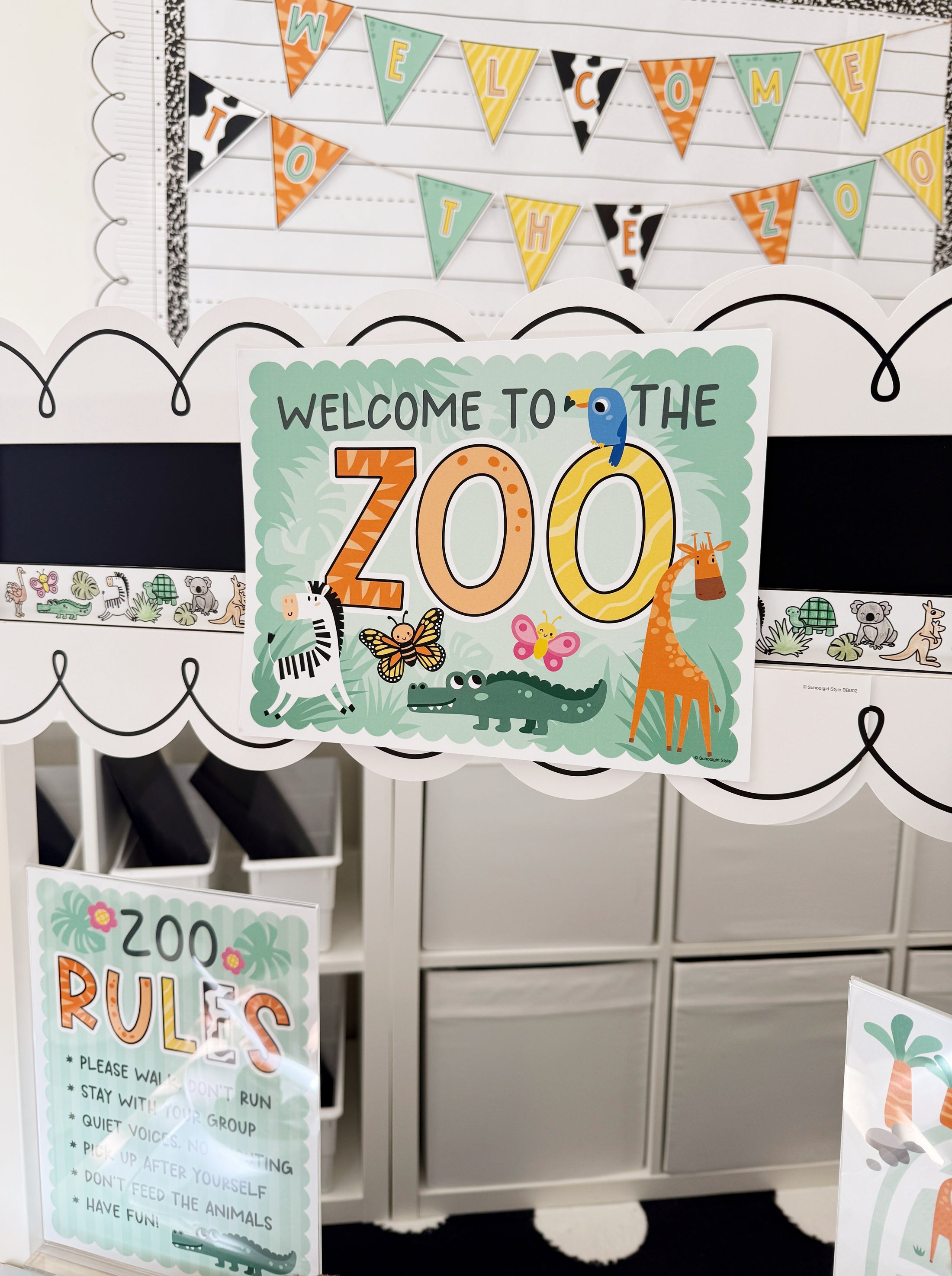 Printable March Dramatic Play At The Zoo