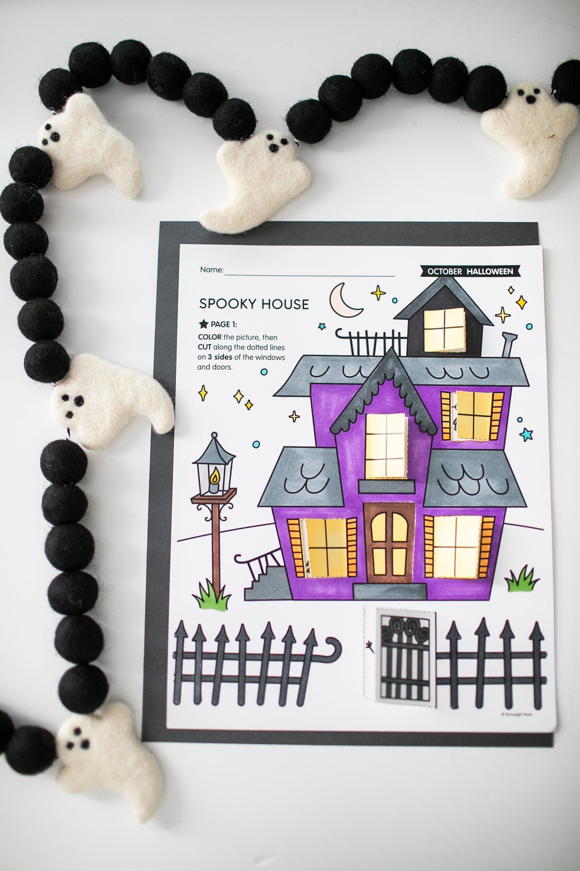 Printable Halloween Worksheets, Activities and Coloring Pages | Halloween Party Pack