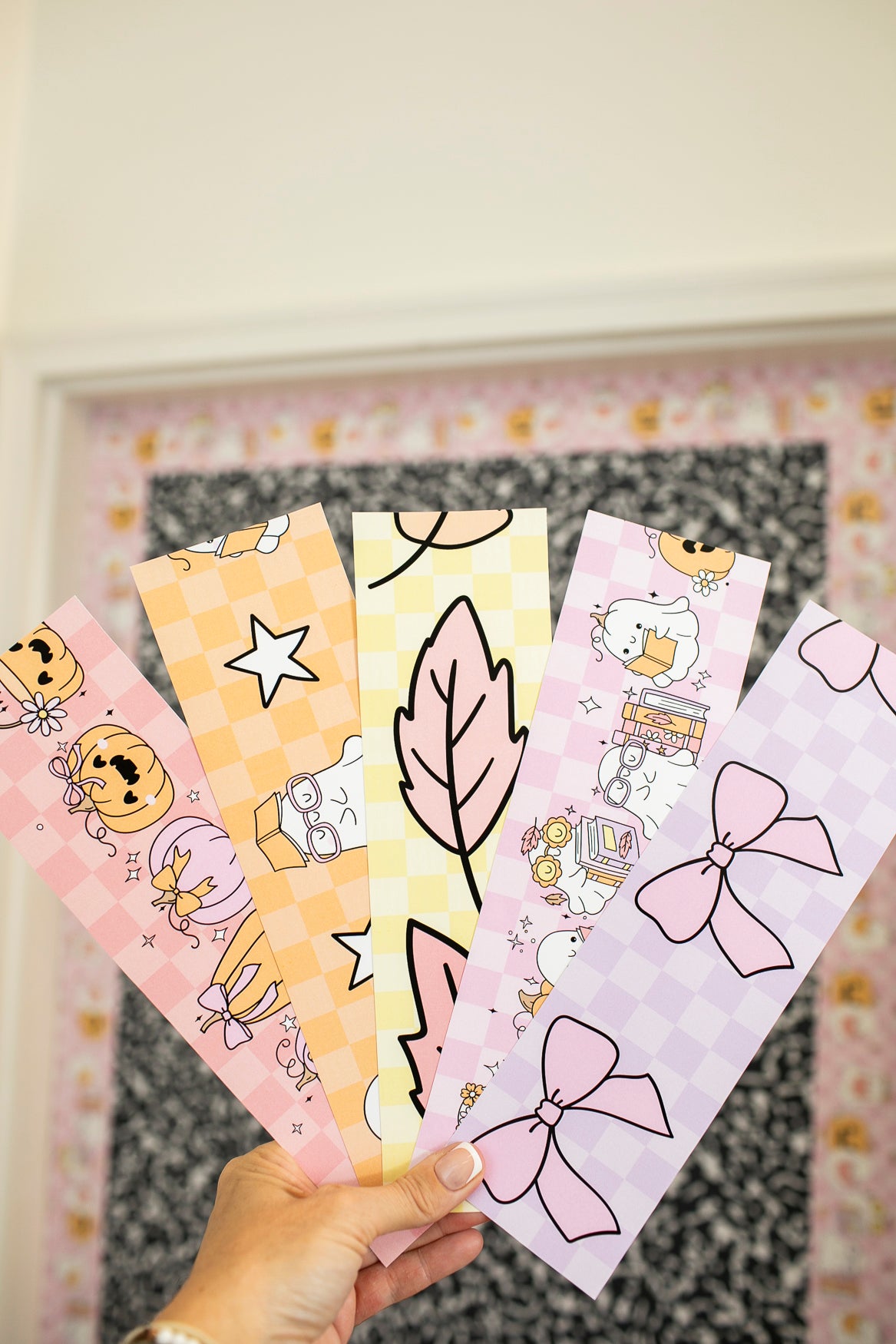 pastel halloween printable classroom borders