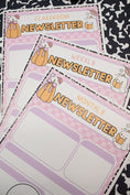 Load image into Gallery viewer, halloween themed printable classroom newsletter templates
