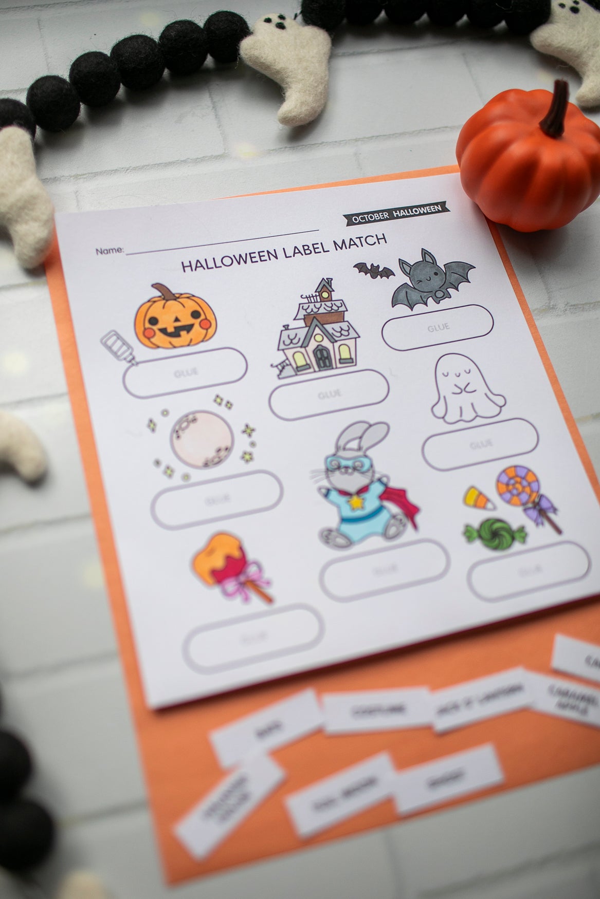 Printable First and Second Grade Halloween Worksheets, Activities and Coloring Pages | Halloween Party Pack