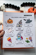 Load image into Gallery viewer, Printable First and Second Grade Halloween Worksheets, Activities and Coloring Pages | Halloween Party Pack
