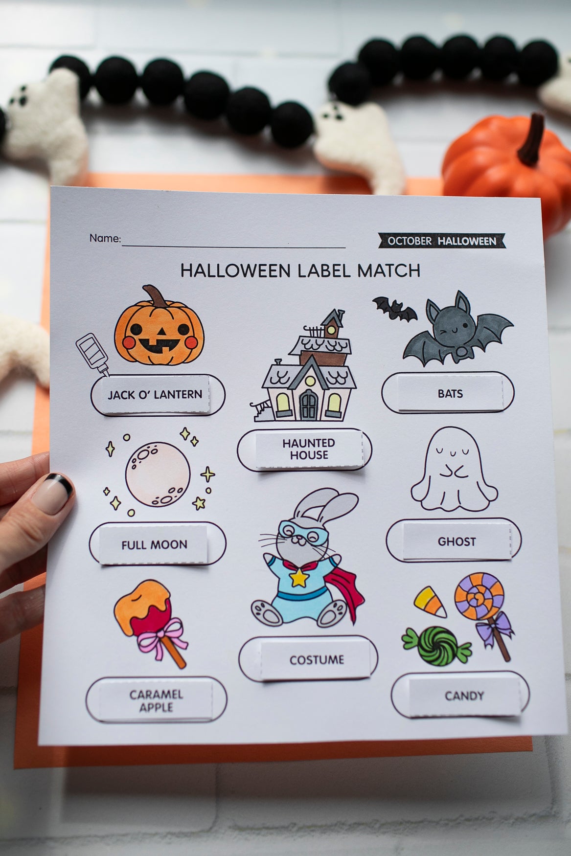 Printable First and Second Grade Halloween Worksheets, Activities and Coloring Pages | Halloween Party Pack