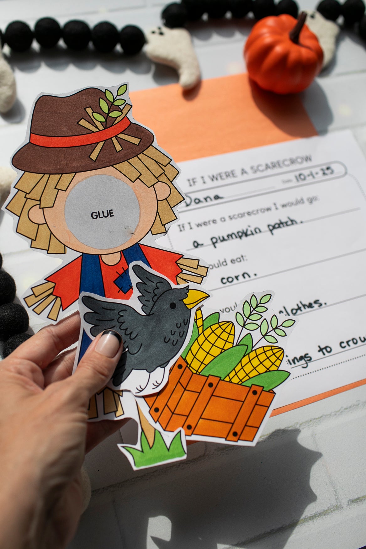Printable If I Were a Scarecrow Craftivity