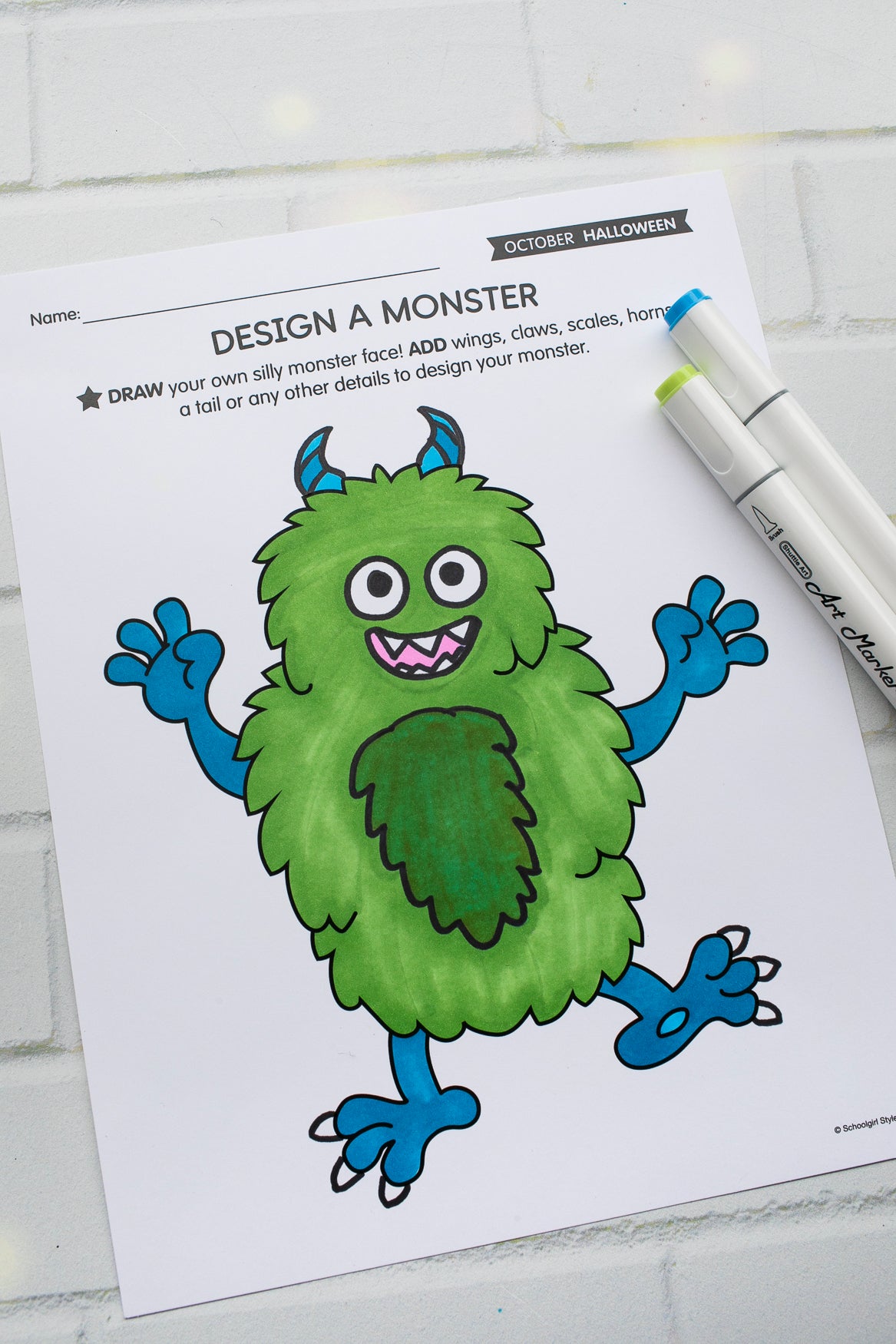 Printable First and Second Grade Halloween Worksheets, Activities and Coloring Pages | Halloween Party Pack