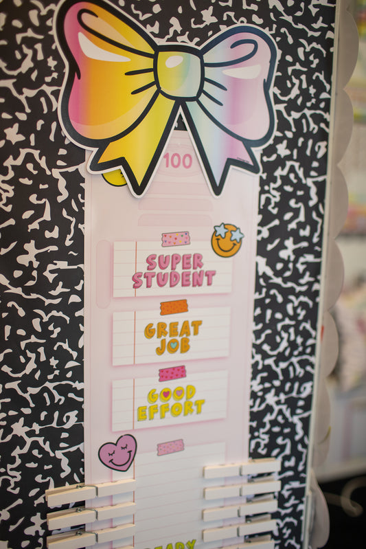 Rainbow Pastel Behavior Management Chart | Emotional Rollercoaster