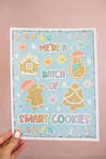 Mini Classroom Posters | Pastel Gingerbread | Christmas | Printable Classroom Decor | Schoolgirl Style