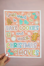 Mini Classroom Posters | Pastel Gingerbread | Christmas | Printable Classroom Decor | Schoolgirl Style