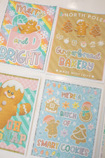 Mini Classroom Posters | Pastel Gingerbread | Christmas | Printable Classroom Decor | Schoolgirl Style