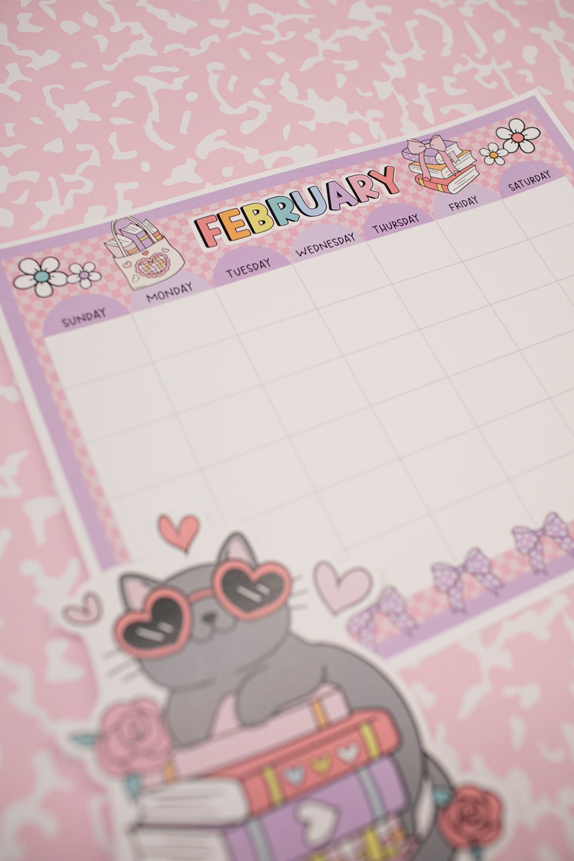 Valentines Editable Calendars and Newsletters