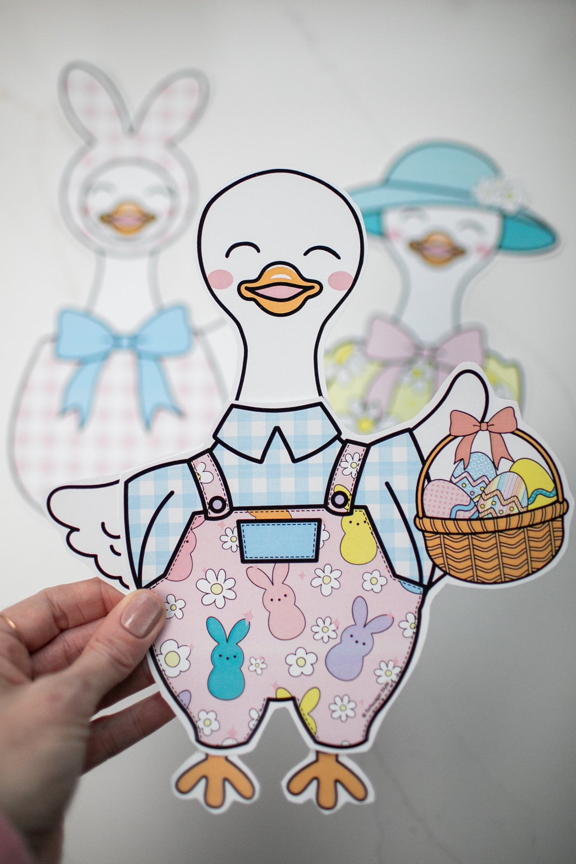 Printable Spring Goose and Costumes
