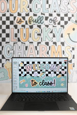 Lucky Charms Google Slides | St. Patricks Day Classroom Decor | Schoolgirl Style